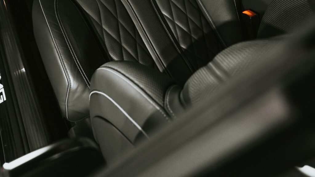 Habitacle de voiture propre et soigné